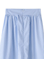 Foridol Striped Women Summer New in Matching Sets Top+skirtTwo Piece Set Outfits 2025 Light Blue Beach Casual Elegant Suit