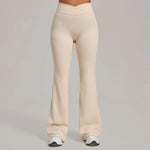 Women's Pilates Straight Yoga Pants Leggings Versatile Loose Wide-Leg Running Sports Fitness Hip-Lifting High Waist Trousers