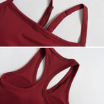 Yoga Clothes Set 2PCS Gym Crop Top Women Outfits Sports Bra High Waist Legging Fitness Suit Running Workout Tracksuit Sportswear