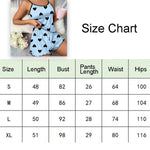 Women's Sleepwear Pajama Set Pajamas T-Shirts Shorts Pink Heart-Shaped Print T-Shirt Ice Silk Top Comfortable loungewear