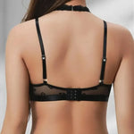 1pcs Transparent Mesh Sexy Women's Bras Erotic Sexy Lingerie No Pad 3/4 Cup Female Underwear Breathable Party Fashion Brassiere