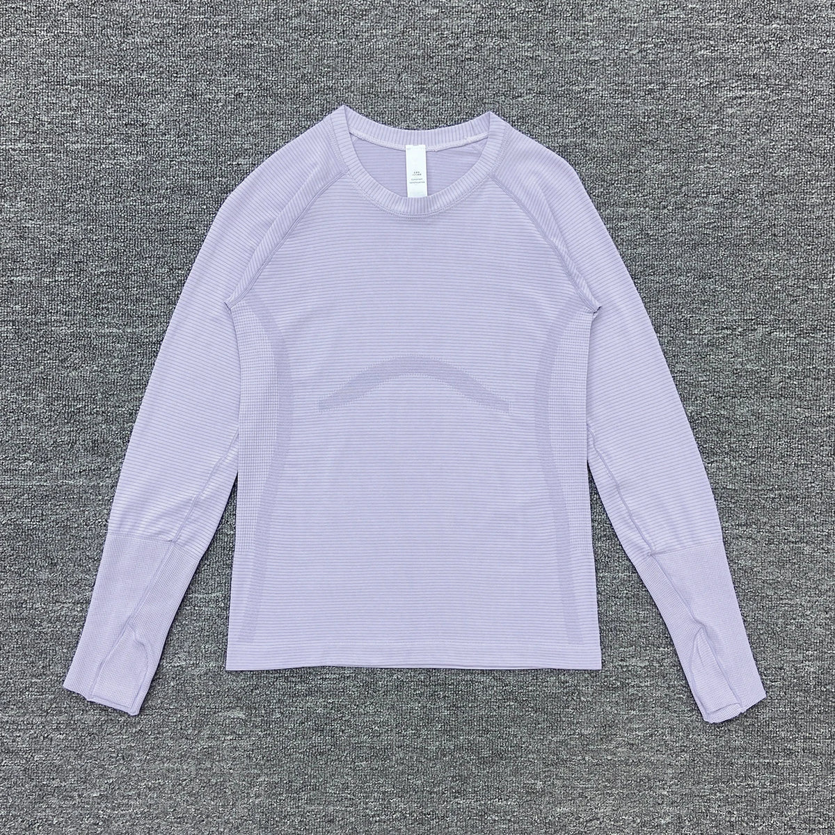 Women's Slim Fit Long Sleeve Yoga Sports Top Breathable Stretch Seamless Pilates Training T-Shirt Fitness Running Shirt T-shirt