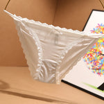 2023 Sexy Women's Panties Breathable Cotton Underwear Sweet Lace Lingerie Cute Female Briefs Comfort Striped Underpants Hot Sale