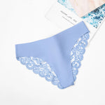GICZI Women's Sexy Lace Briefs Panties Temptation Perspective Underwear Soft Elastic Panties for Woman Lingerie Intimates S-L