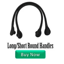 TANQU New Short PU Faux Leather Handle for Obag Colourful Handle forClassic O Bag Women's Bags EVA Handbag