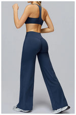New yoga set 2 pieces gym set Women Long Sleeve Sports Shirts Sports Bra Leggings Suit Fitness Running Workout Suits Tracksuit