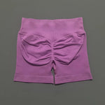 HISTELLO Impact Shorts 4.5" Women Fitness Sports Biker Shorts Low Waist Gym Short Workout Scrunch Butt Yoga Seamless Leggings
