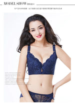 Sexy Women Bra Plus Size C D E Cup Push Up Bra Brassiere Side Adjustment Underwear Push Up Bra 75 80 85 90 95 100 105 110 115CDE