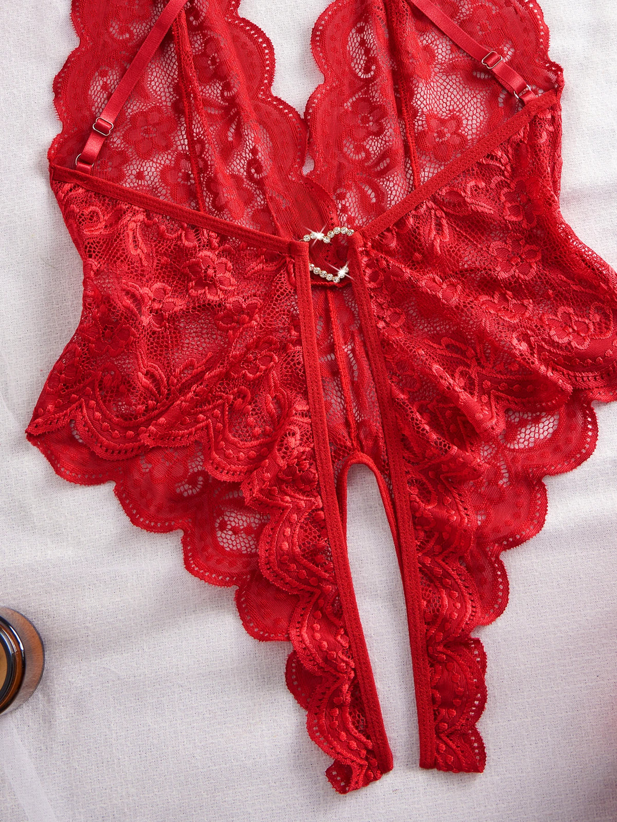 Women's Lace Bodysuit Comfortable Soft Stretch Fashion Casual One Piece Underwear Sleepwear