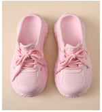 2026 New Leisure Platform Clogs For Women Men Summer Street House Shoes Soft EVA Lace-up Style Slippers Couples Beach Sandals