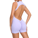 Sports Jumpsuit Woman Gym One Pieces Fitness Overalls Short Female Overall Sportswear Summer Body Sexy Clothes for Women Outfits