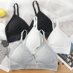 Push-Up Bras For Women Non-wire Brassiere V-neck Underwear 3/4 Cup Padded Lingerie Female Comfort Intimates