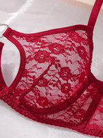 Elegant Design Bra And Panties Set with Unique Heart Buckle Comfortable Fashion Underwear Suitable for All Occasions