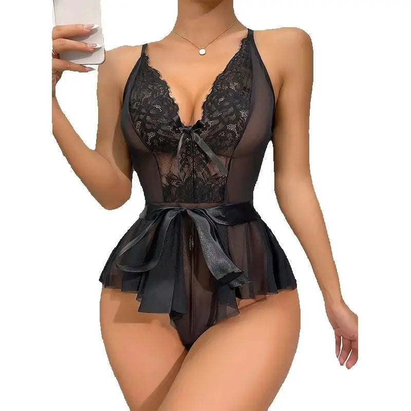 Women Pajamas Sleepwear Lace Pajama Set S-XL Sexy Pajamas Ladies Underwear Comfortable Casual Summer