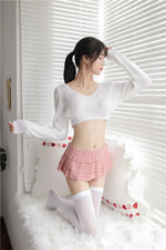 2024 Mini Ultra Short Pleated Skirt Japanese Cute Mini Skirt Unlined Butt-length Skirt JK Plaid Soft Girl Pleated Skirt