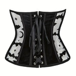 Royal corset body-shaping corset undergarment thin and breathable summer style with a cinched waist and plastic-boned mesh sexy