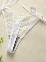 2 pcs Low Waist Lingerie Lace Thong For Women Sexy Panties Comfortable Underwear Female Underpants C847