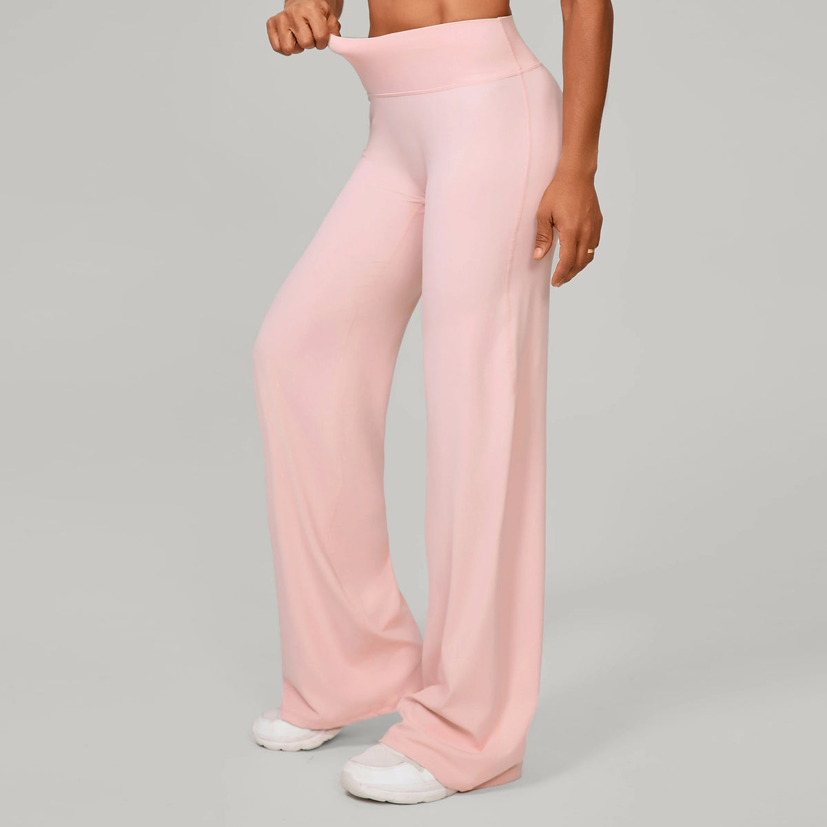 Women Straight Yoga Leg Bottoms Soft Stretchy Fabric Women's Yoga Pants GYM Sweat-Wicking Properties Running Sport Trousers
