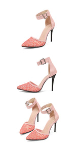Hot Sale FASHION Big Size 35-47 Shoes Women Sandals Sexy Fashion High Heels 10cm Sandals Sapato Feminino Summer Style Shoes