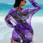 2026 Large Plus Size Bikini High Waist Swimsuit Women With Tops 3 Pieces Swimwear Female Bathers Bathing Swimming Swim Suit4XL