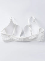Plunge Deep V Bra Underwear Lace Push up Bra Sexy Lingerie Bralette Sexy Cleavage Bra with Underwire Lightly Padded Low Cut Bra