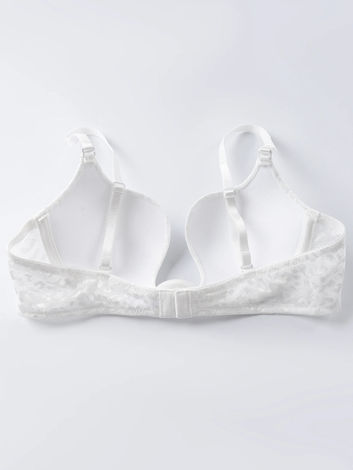 Solid Underwire Bra push up Lingerie comfort padded bra lift up thick cup lace bralette