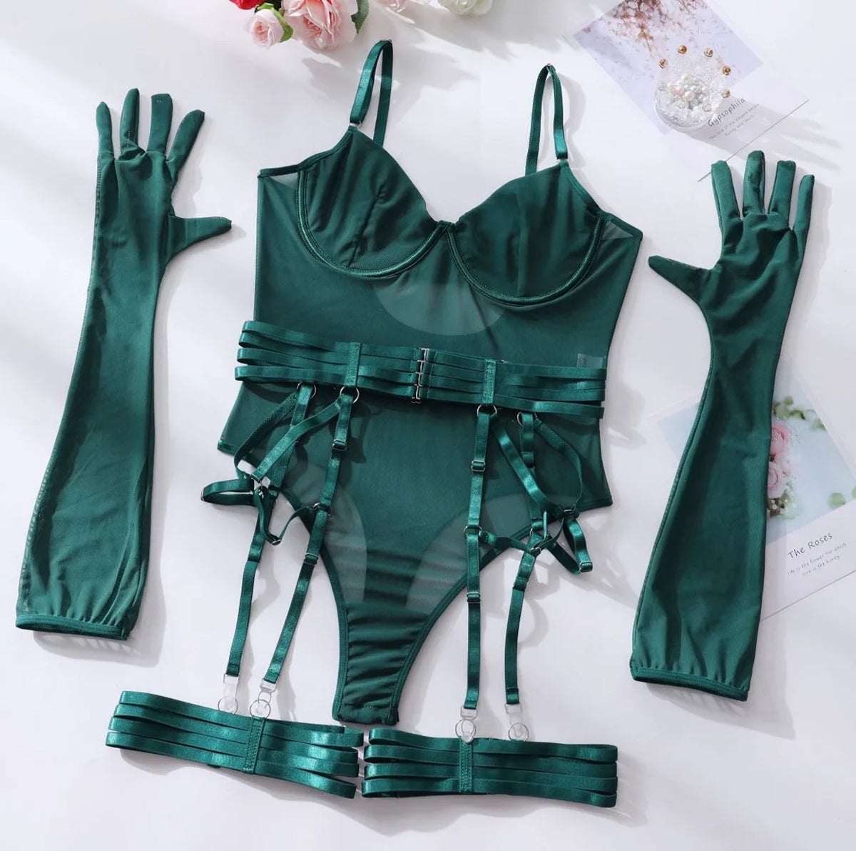 Sexy Lingerie Super Hot Women's Underwear Sets Sexy Ensemble Lingeries Femmes Female Bra Set Erotic Lingerie Woman Pyjama-sets