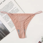 4Pcs/Set Women G-String Thongs Seamless Panties Sexy Lingerie Low Rise Female G-String High Cut Pantys Underwear
