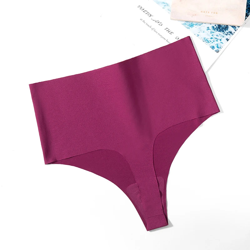 High-Rise G-String Women's Sexy Panties Seamless Female Underwear Fashion Sports Thongs Women T Panties Ladies Lingerie Tangas