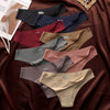 1Pc Women Ice Silk Brazilian Panties Seamless Low Waist Briefs Comfort Soft Cool Smooth Underwear Sexy Lingerie M-XL
