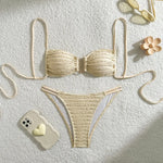 2026 New Sexy Bikinis Swimsuits Women's Swimwear Push Up Female Beach Swim Wear Bathing Suits Brazilian Bikini Set Pool Bather