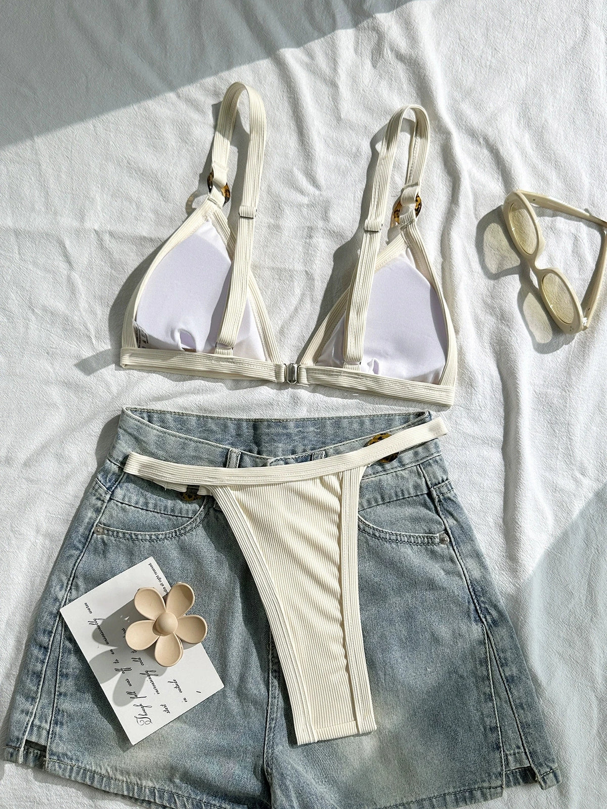 DEKA Brazilian Patchwork Bikini Set Women's Swimwear Female High Waisted Swimsuit Swimming Wear Bathing Suits Bikini Beachwe
