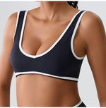 Women Sport Bras Splicing Fitness Tank Breathable Women Underwear Yoga Tops Bra Crop Top Gym Wear Women Push Up Workout Clothes