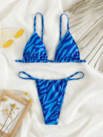 ZTVitality Zebra Print Push Up Bikini Sexy Bikinis 2021 New Arrival Padded Bra Low Waist Swimsuit Female Swimwear Women Biquini