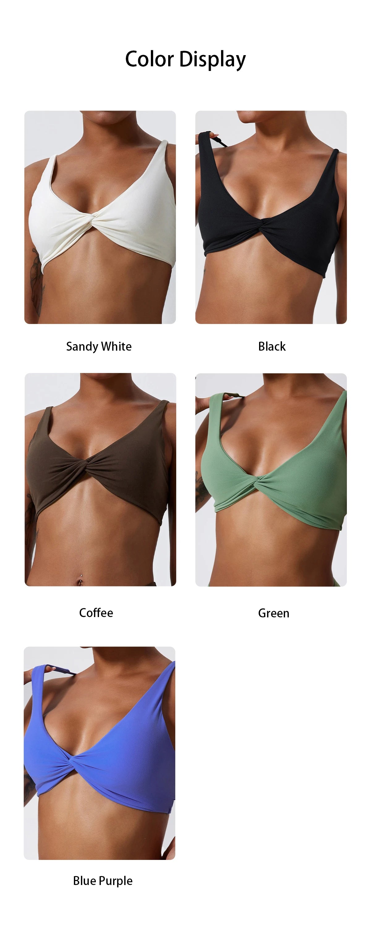 Hearuisavy Summer Sports Bra Shockproof Push Up Gym Top Women Quick-Dry Yoga Clothes Pleated Design Brassiere Workout Crop Top