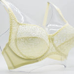 Womens Lace Bras Transparent Underwire Bra Sexy Lingerie Underwear Perspective Plus Size Bralette Large Cup 34-44 B C D DD E F