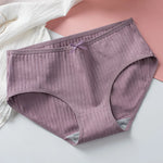 1Pc Cotton Panties Women Sexy Briefs Women's Underpants Low Waist Comfy Breathable Lingerie Seamless Underwear Intimates