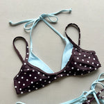2026 New Summer Women's 2 Pieces Suit Swimwear Sexy Strappy Halter Lace-up Swimsuit Backless Low Waist Push Up Bikini Beachwear