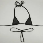 DEKA Women Extreme Micro Transparent Mesh Bikini Set Exotic Mini Swimwear Two Piece Swimsuit Beachwear Bathings Sunbath Lingerie
