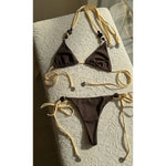 Micro Bikinis 2026 New Swimwear Women Swimsuit Sexy Brazilian Bikini Set Solid Bathing Suit biquini Summer Beachwear Female