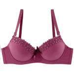 Beauwear Thick Mold Cup Shaped Padded Bra Double Push Up Underwear Full Support Sexy Teens Girls Bra Top Plus 36-42 B Cup