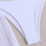Vintage White Mesh Long Skirt 3 Piece Bikini Set 2026 Swimwear Women Metal Starfish Hollow Out Push Up Bra High Waist Swimsuit