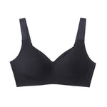 Women's Soft Support Seamless Wire-Free Bra Deep V Thin Bra Push-up Full Cup Comfortable Breathable Solid Color Bra sostén