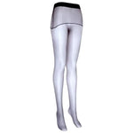 Aurora Pantyhose Transparent Waist Seamless Sexy Shiny Ultra-thin Open Crotch Pantyhose Smooth Pure Desire For Woman 85BT