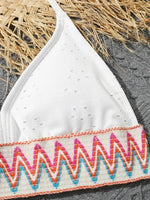Girls 3pack White High Waist Bikini Sets with Skirts Kids Swimsuit 7-12 Years Children's Swimwear 2026 Cute Bathing Suit Teens
