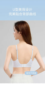10A Antibacterial Cooling Bra for Small Chest, Summer Breathable Bralette, Wireless No Show, Anti-Sagging & Comfort Wear MOYISU