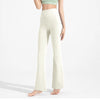 High-Waisted Flared Yoga Fitness Pants Women's Nude Sports Hip Lifting Fitness Trousers