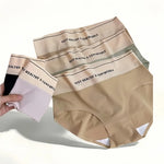 1PC Ice Silk Panties Women Sexy Underpant Low Waist Underwear Low Rise Panties Seamless Panties Underwear Comfy Lingerie