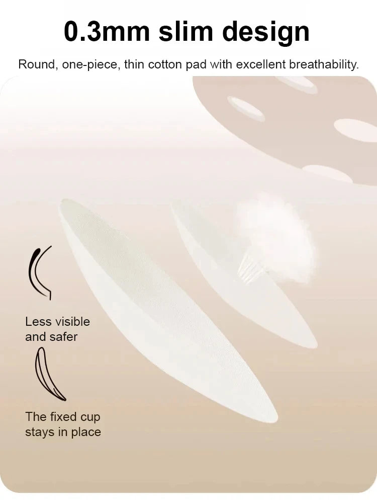 Women's Large Breasts Underwear Wide Shoulder Invisible Corset Antibump Thin Underwear Full Cup Vest Traceless Bra with Bra Pads
