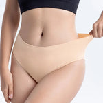 2Pcs/Set Cotton Briefs High Rise Panties Women Solid Color Underwear Comfort Lingerie M-2XL Panty Female Underpants Intimates